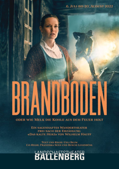Plakat zum Stück Brandboden