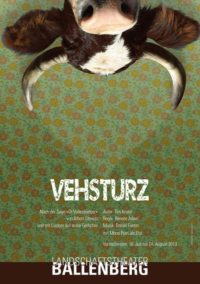 Plakat zum Stück Vehsturz