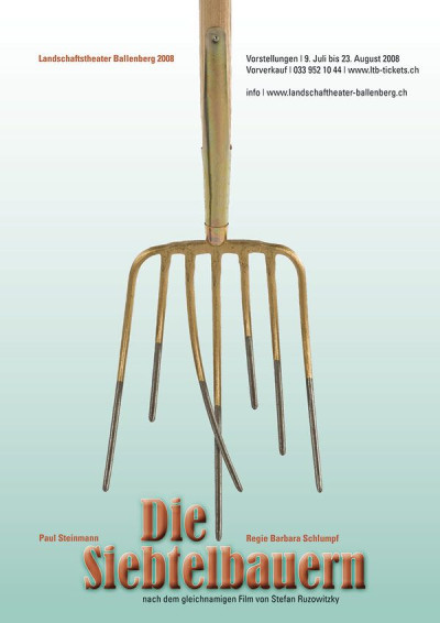 Plakat zum Stück Die Siebtelbauern